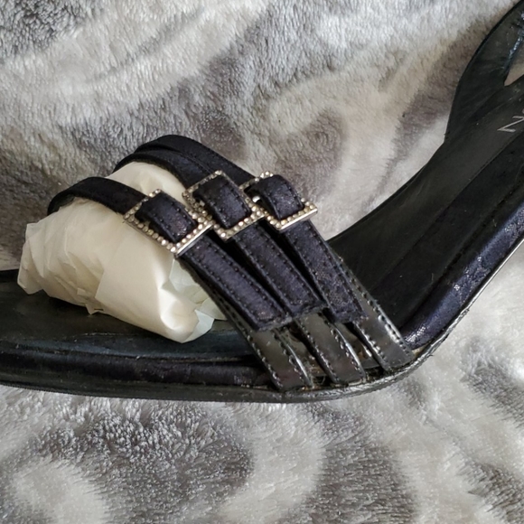 Louis Vuitton Strappy Black Sandal 3.5Inch Hill 39 - Picture 7 of 16